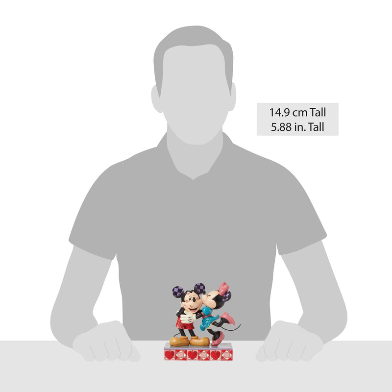 Figurine Mickey et Minnie Câlin - Disney Traditions