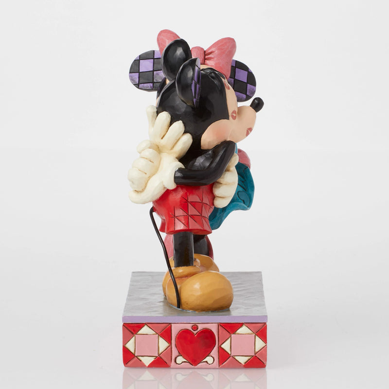 Figurine Mickey et Minnie Câlin - Disney Traditions