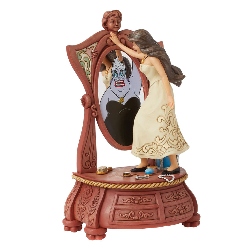 Figurine Vanessa Miroir Vanité - Disney Traditions