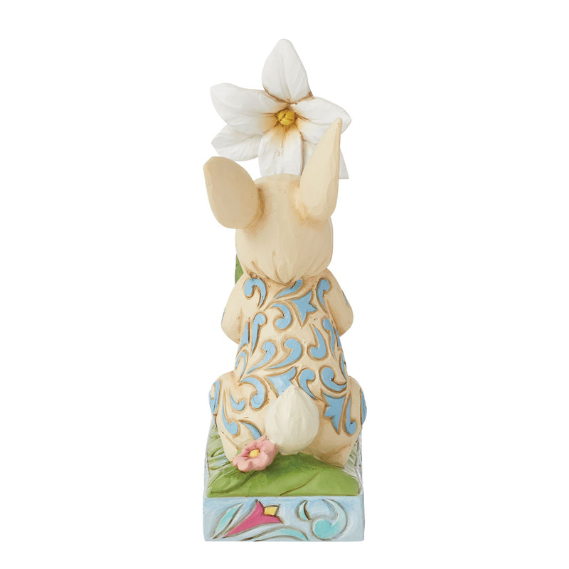 Figurine Lapin Fleur de Lys - Heartwood Creek