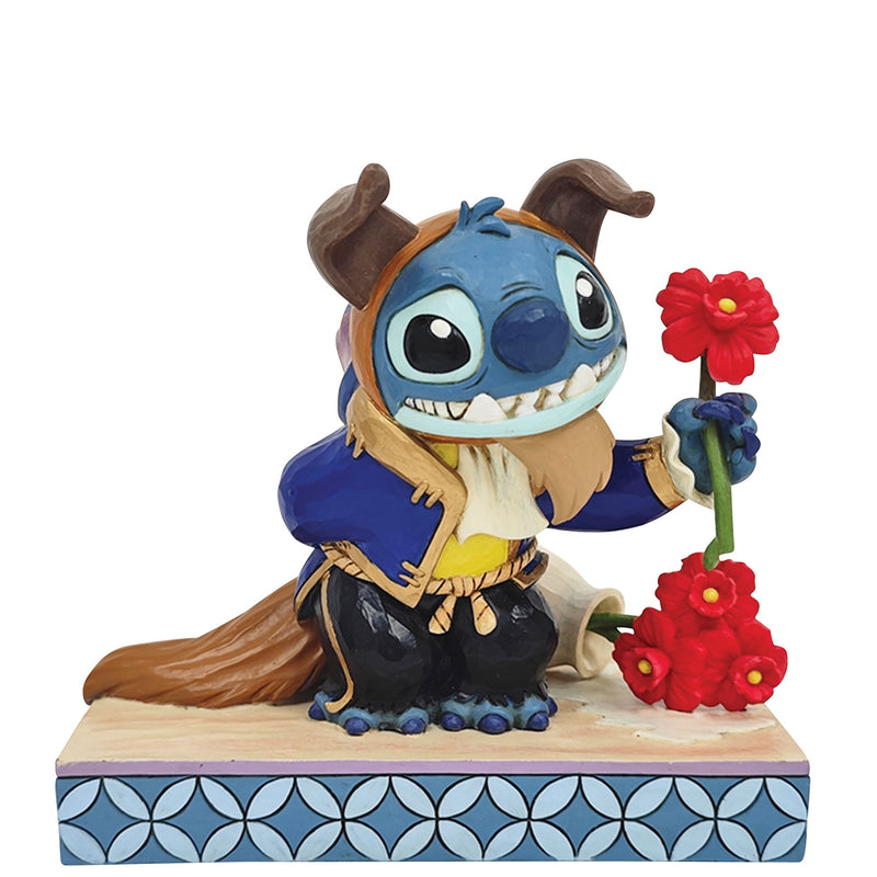 Figurine La Belle et Le Stitch - Disney Traditions