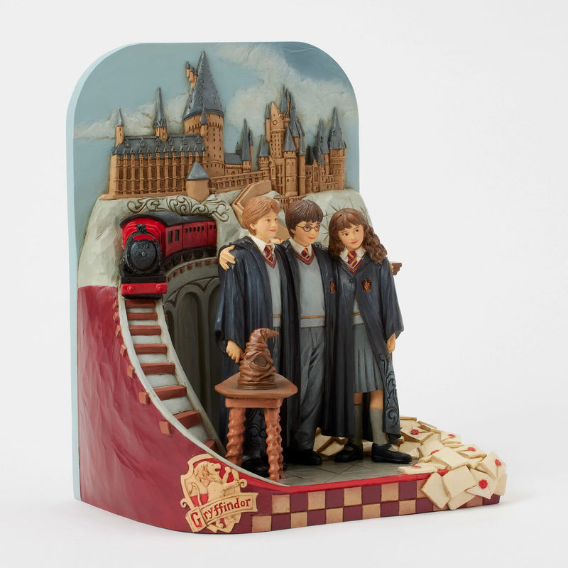 Figurine Scène Film Ron, Harry et Hermione - Harry Potter by Jim Shore