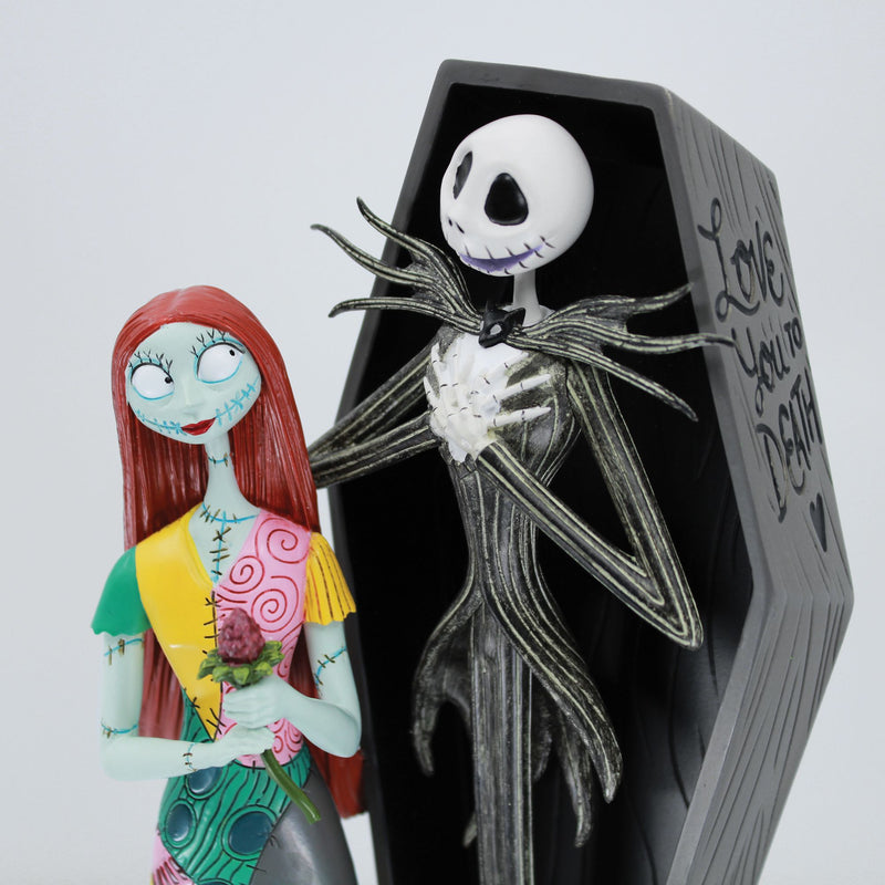 Figurine Jack et Sally Cercueil - Disney Showcase