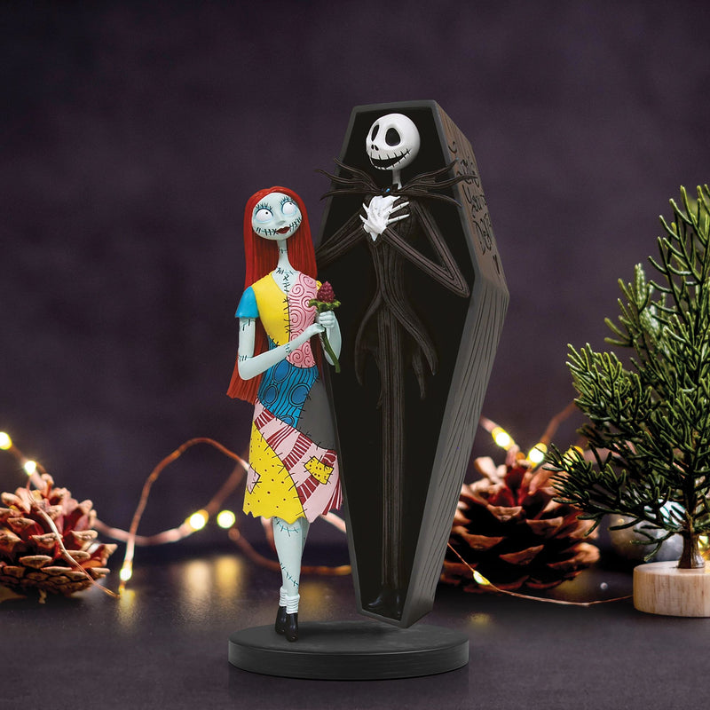 Figurine Jack et Sally Cercueil - Disney Showcase