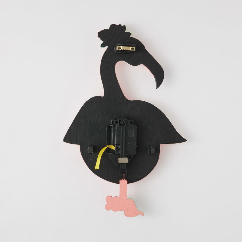 Horloge Flamant Rose - Allen Designs