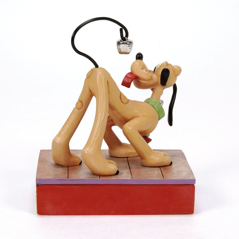 Figurine Pluto Cloches de Noël - Disney Traditions