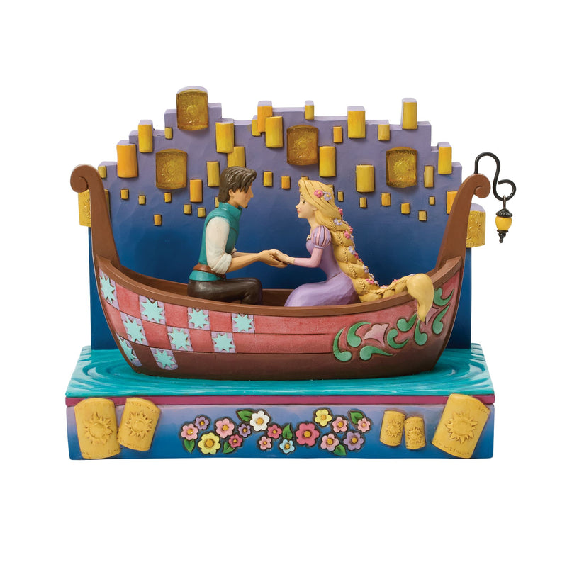 Figurine Raiponce Bateau - Disney Traditions