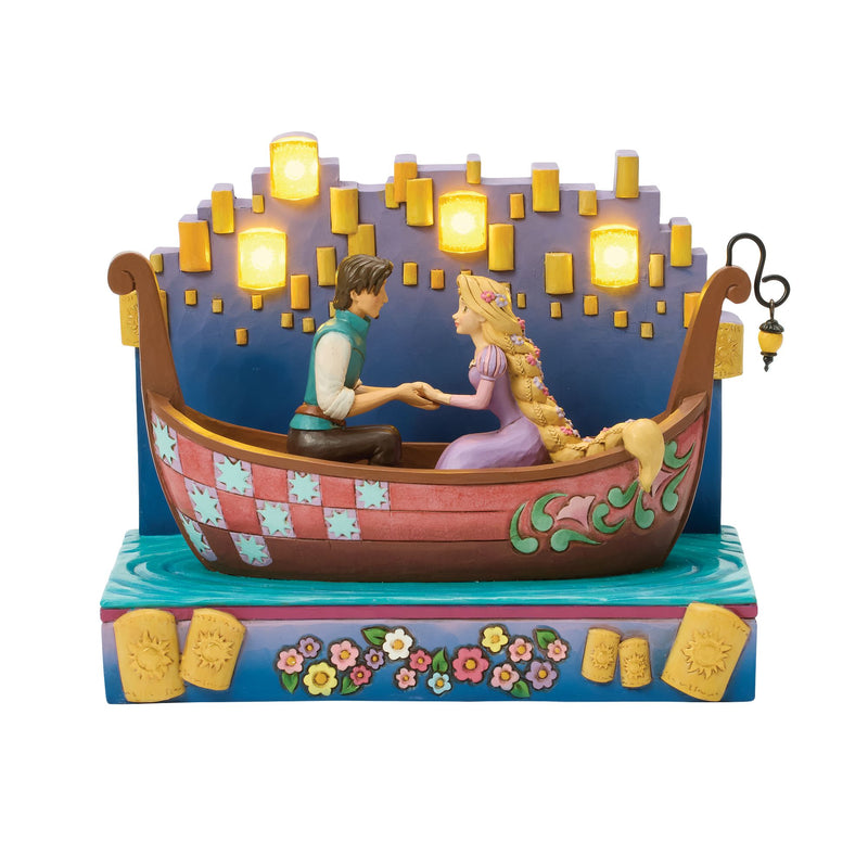 Figurine Raiponce Bateau - Disney Traditions