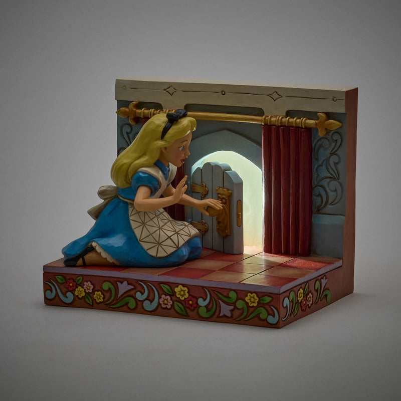 Figurine Alice au pays des merveilles Lumineuse - Disney Traditions