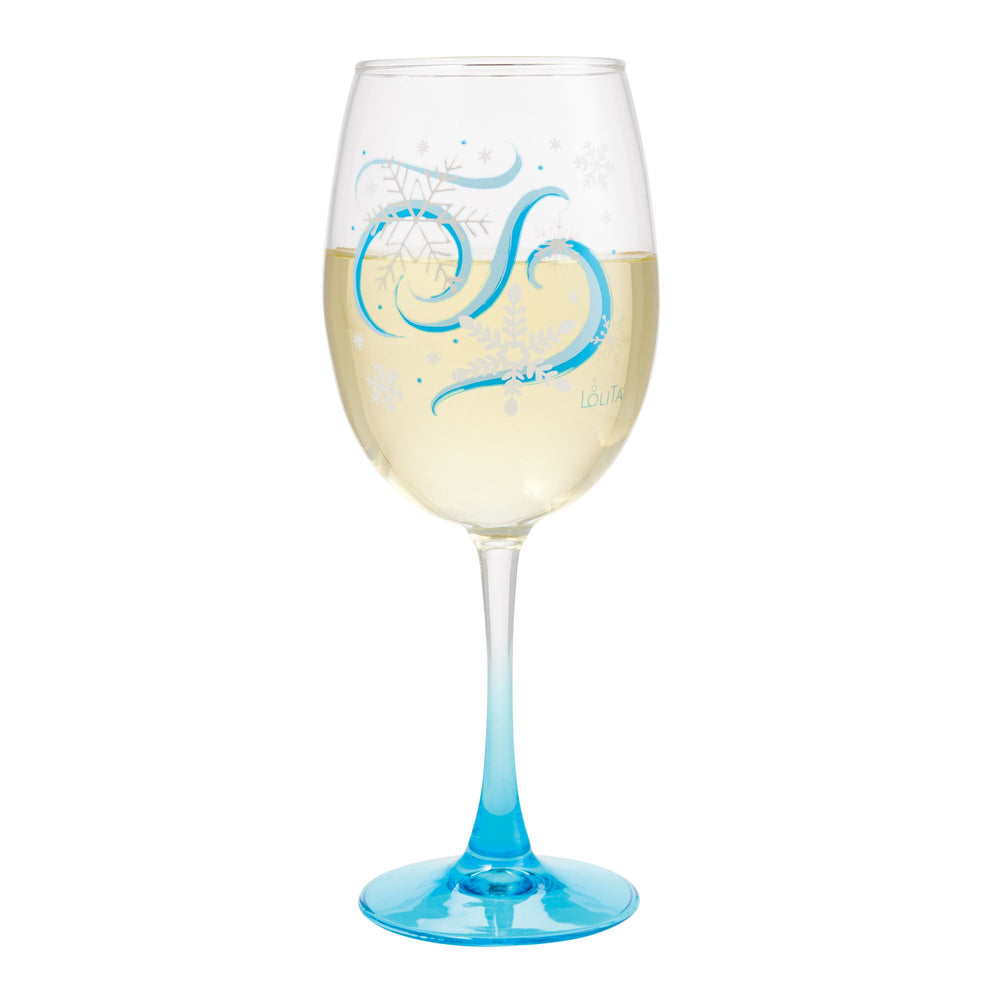 Lot De 2 Verres à Vin Lolita Mariés - Peints à La Main - Neufs En Boîte - 15 Oz