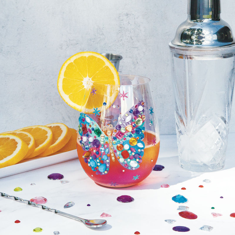 Verre Papillon Brillants  - Lolita