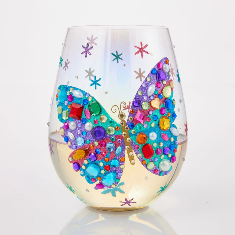 Verre Papillon Brillants  - Lolita