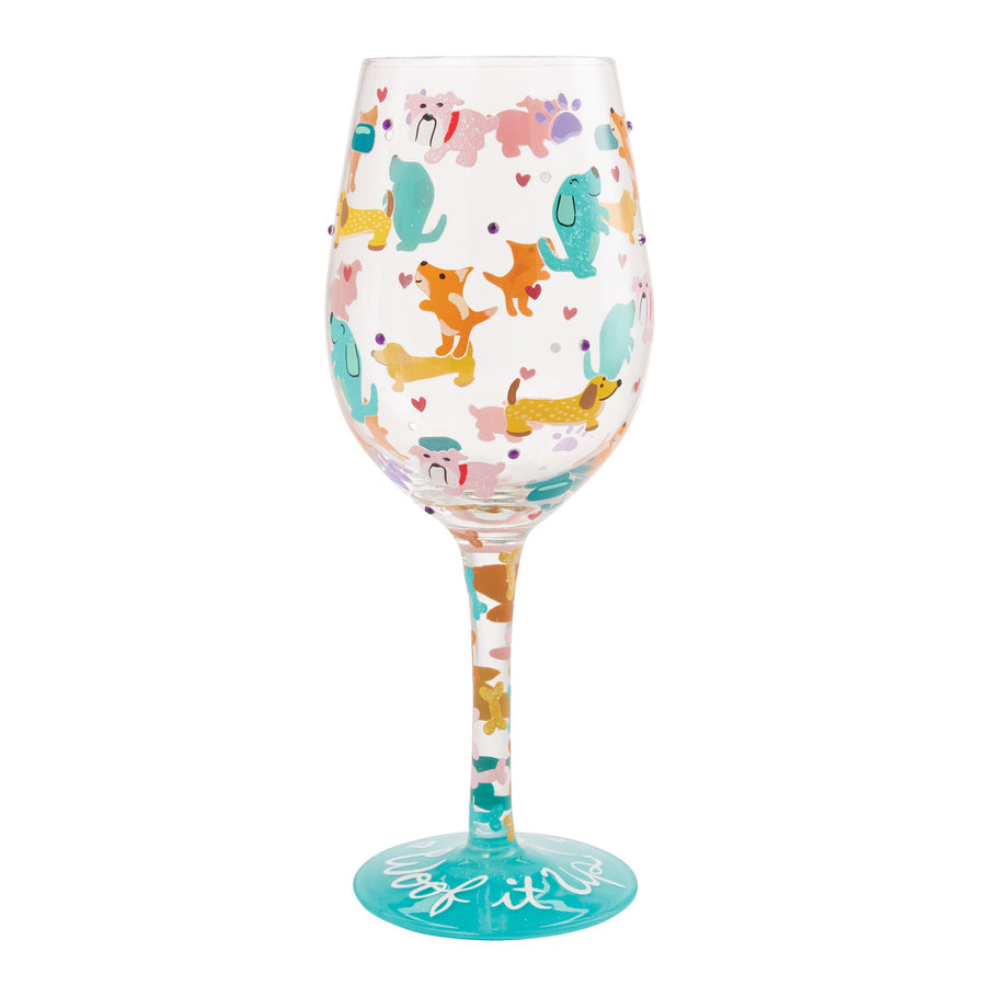 Verres à vin peints à la main – Verres à vin en forme de fleur | Verre