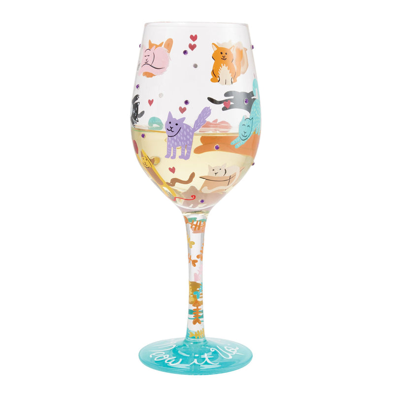 Verre à vin Chats - Lolita