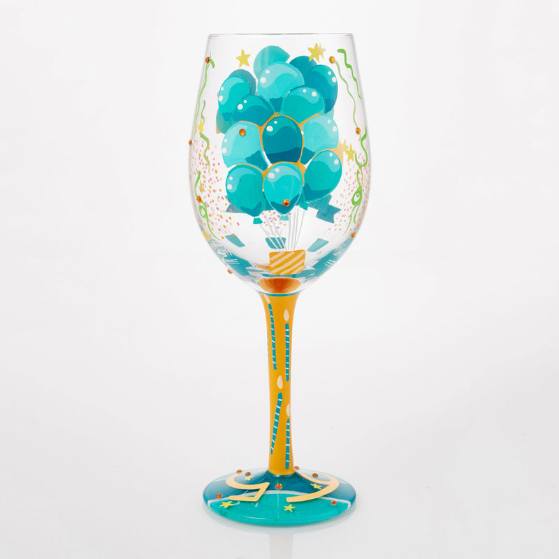 Verre à vin Anniversaire 65 ans - Lolita