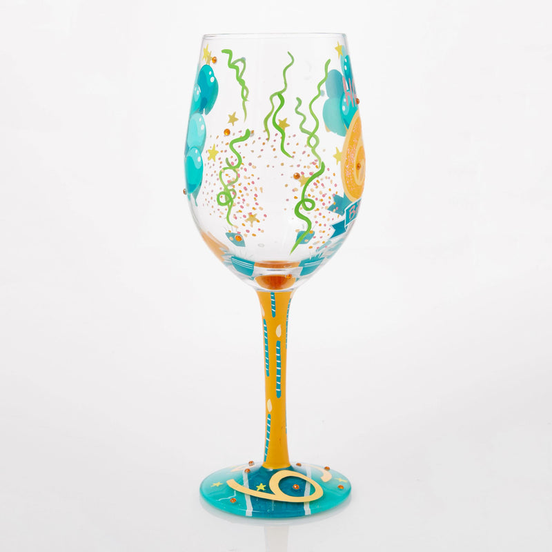 Verre à vin Anniversaire 65 ans - Lolita
