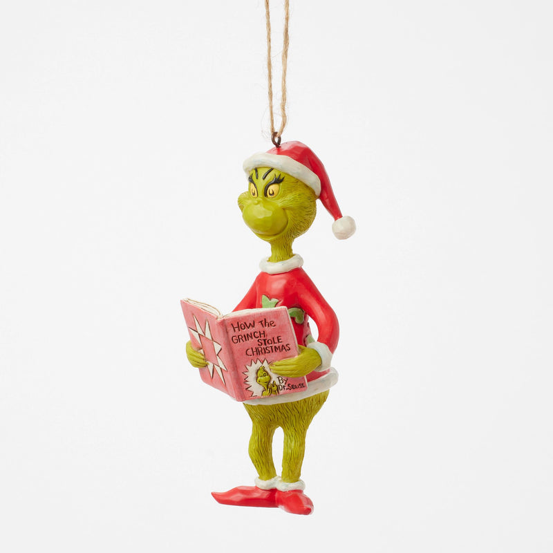 Suspension Grinch Livre - Grinch by Jim Shore