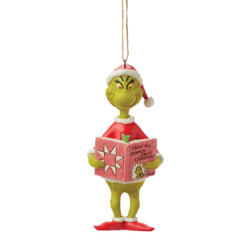 Suspension Grinch Livre - Grinch by Jim Shore