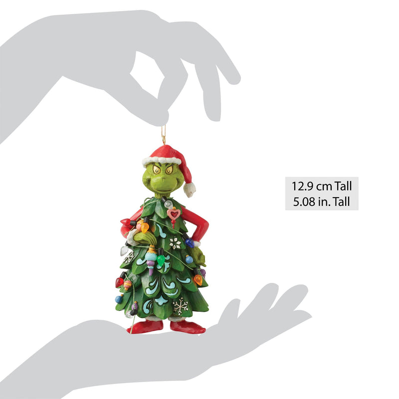 Suspension Grinch Sapin de Noël - Grinch by Jim Shore