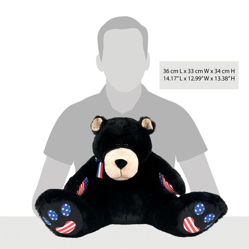 Peluche Ours Noir Bubba -  Boyds Bears