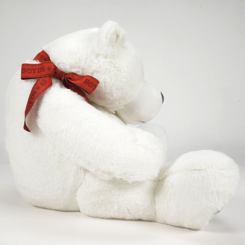 Peluche Ours Blanc Bubba - Boyds Bears