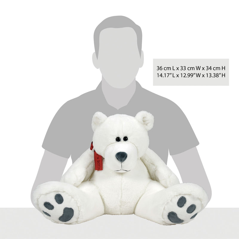 Peluche Ours Blanc Bubba - Boyds Bears