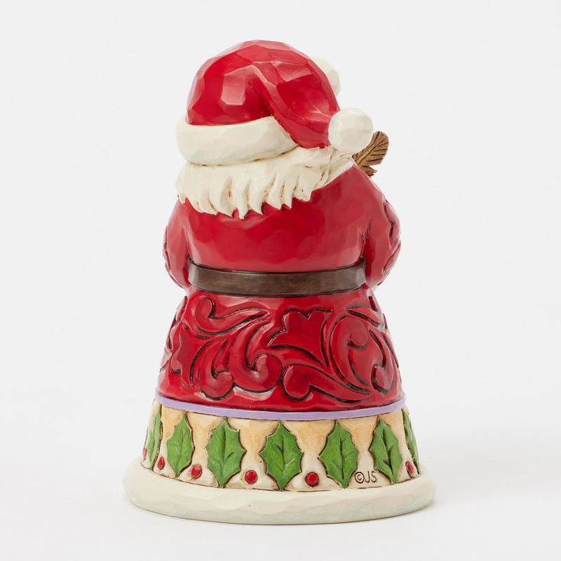 Mini Figurine Père Noël Liste - Heartwood Creek