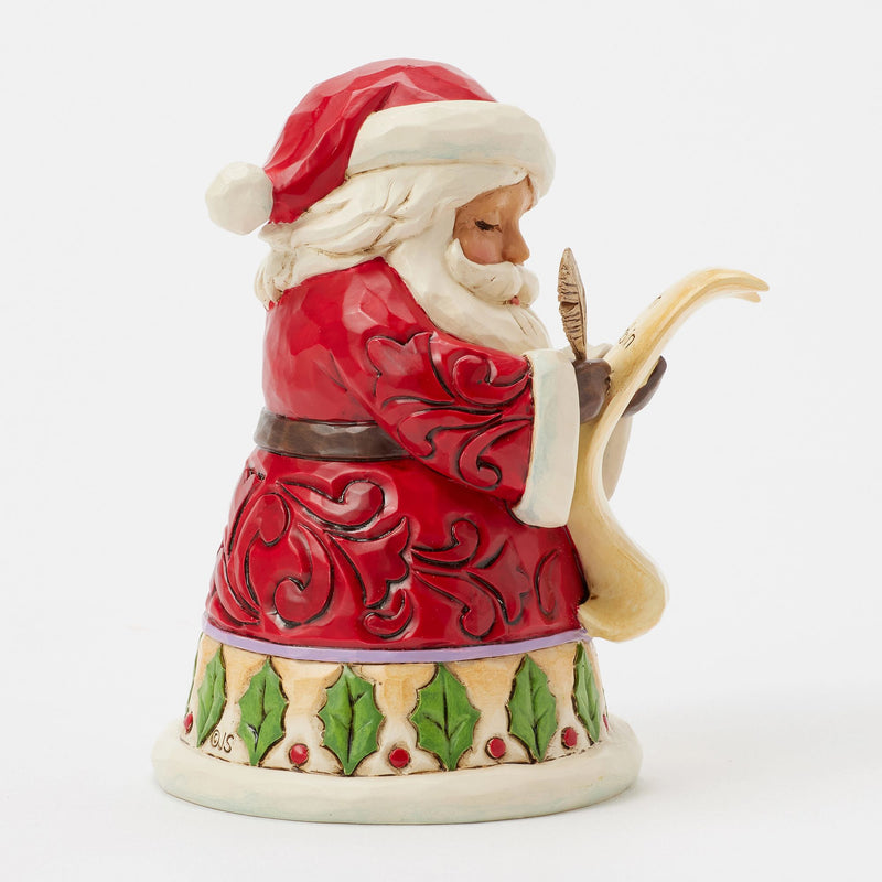 Mini Figurine Père Noël Liste - Heartwood Creek