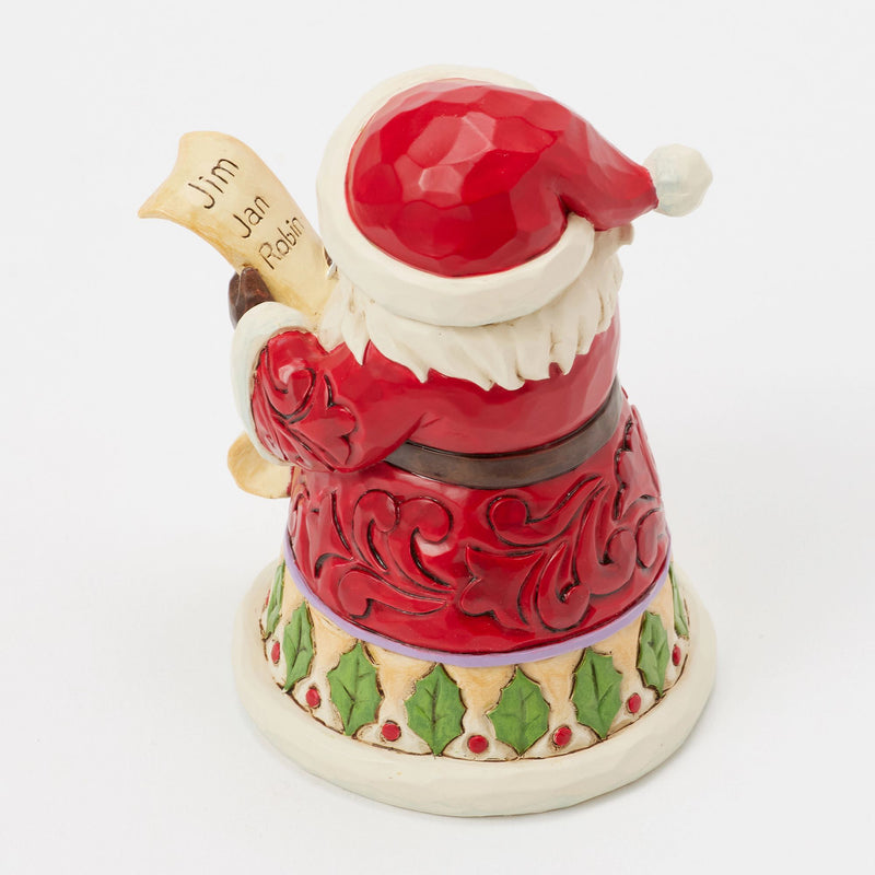 Mini Figurine Père Noël Liste - Heartwood Creek