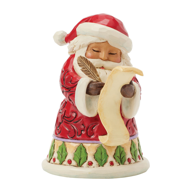 Mini Figurine Père Noël Liste - Heartwood Creek