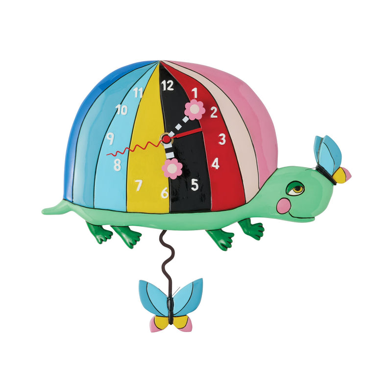 Horloge Tortue arc-en-Ciel - Allen Designs