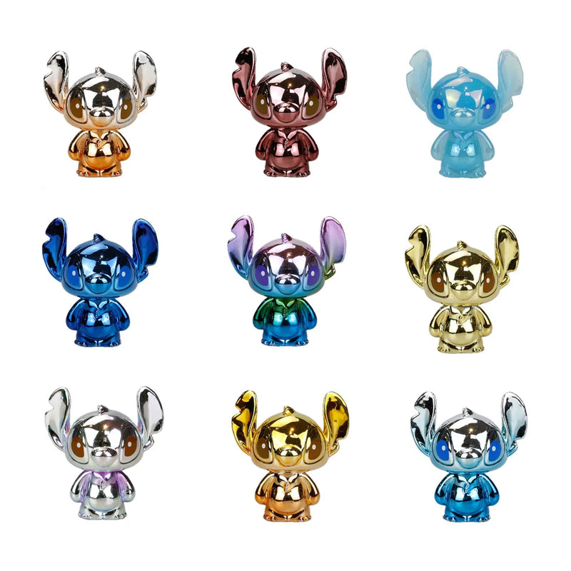 Mini Figurine Stitch Sachet Mystère Electroplating- Disney Grand Jester