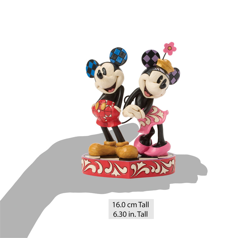 Figurine Mickey et Minnie Amour - Disney Traditions