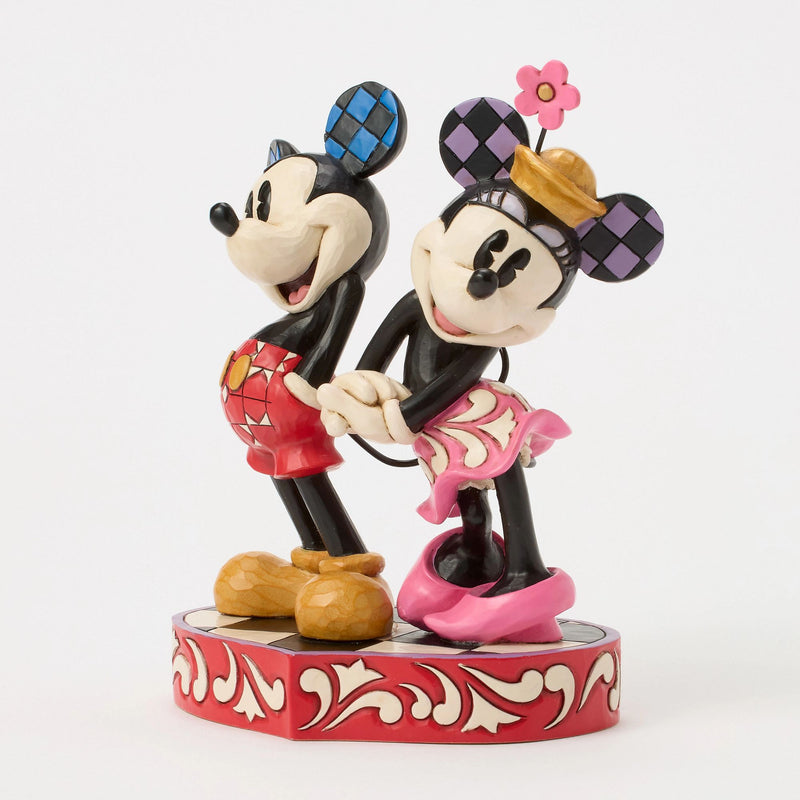 Figurine Mickey et Minnie Amour - Disney Traditions