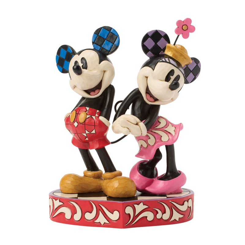 Figurine Mickey et Minnie Amour - Disney Traditions