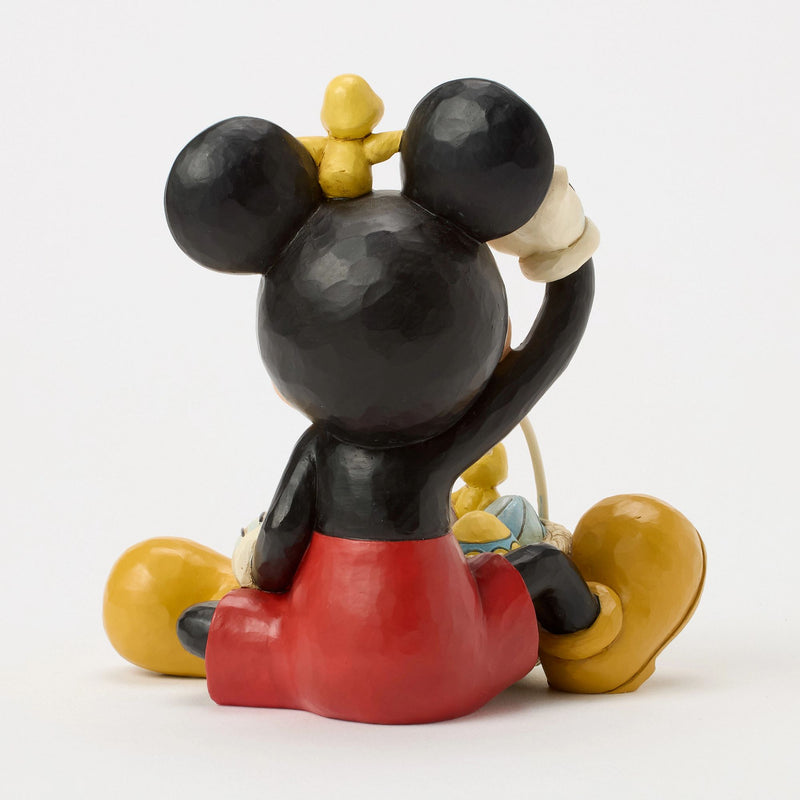 Figurine Mickey Panier Pâques - Disney Traditions