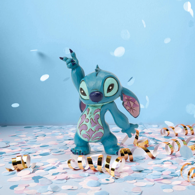 Mini Figurine Stitch Danseur - Disney Traditions