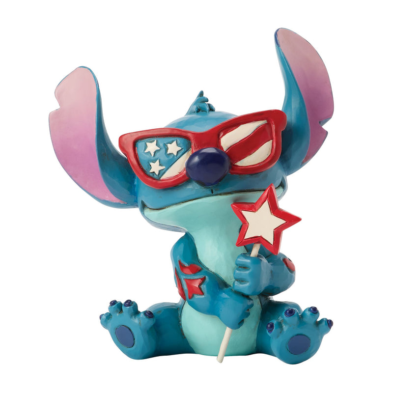 Figurine Stitch Amérique - Disney Traditions