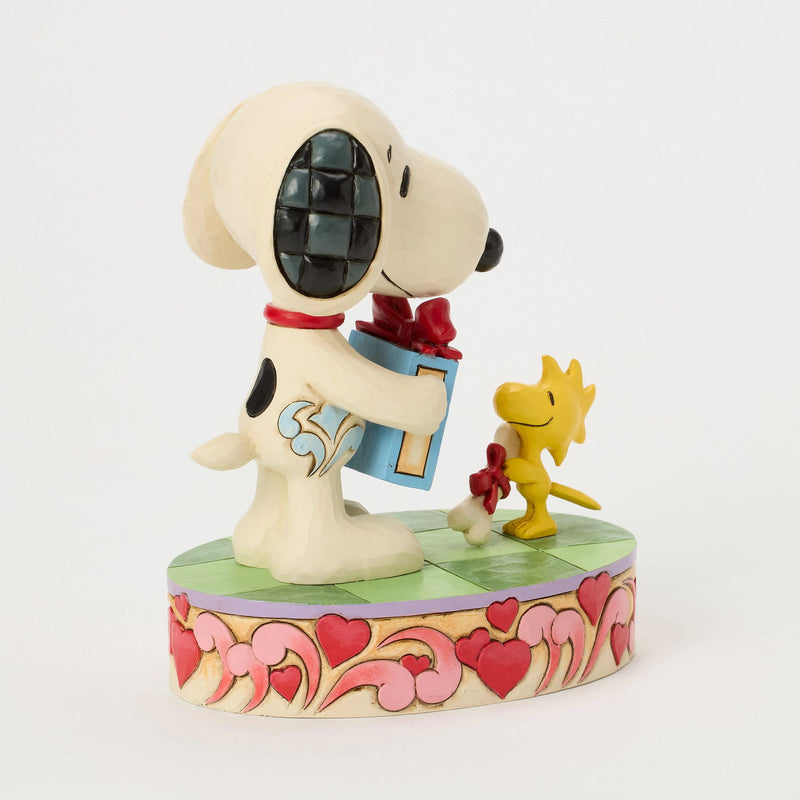 Figurine Snoopy et Woodstock Cadeaux St Valentin - Peanuts by Jim Shore