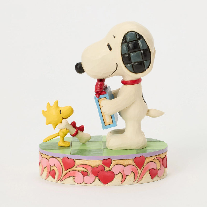 Figurine Snoopy et Woodstock Cadeaux St Valentin - Peanuts by Jim Shore