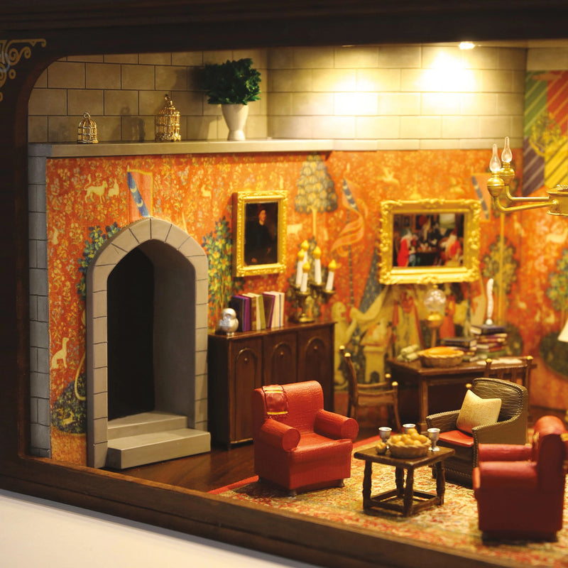 Diorama Harry Potter (Édition Limitée) - Salle commune de Gryffondor - D56