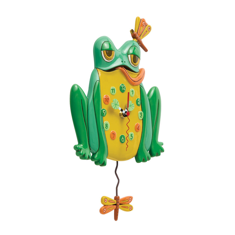 Horloge Grenouille Libellule- Allen Designs