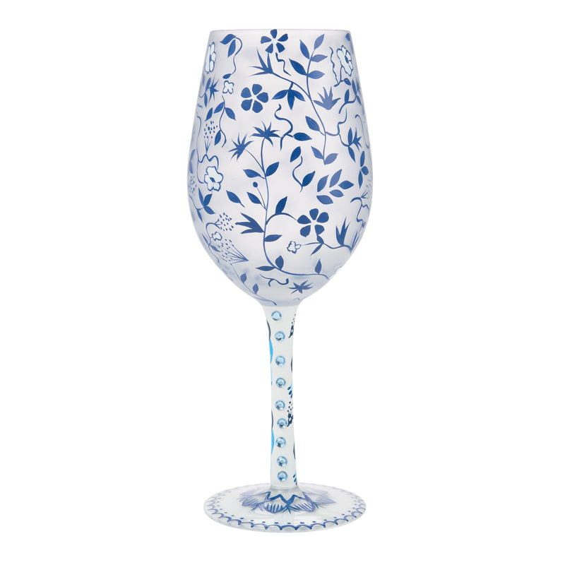 Verre à vin Ménagerie Bleue - Lolita