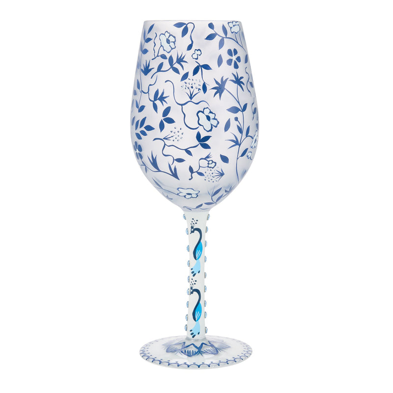 Verre à vin Ménagerie Bleue - Lolita