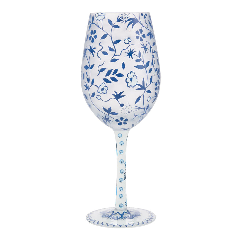 Verre à vin Ménagerie Bleue - Lolita