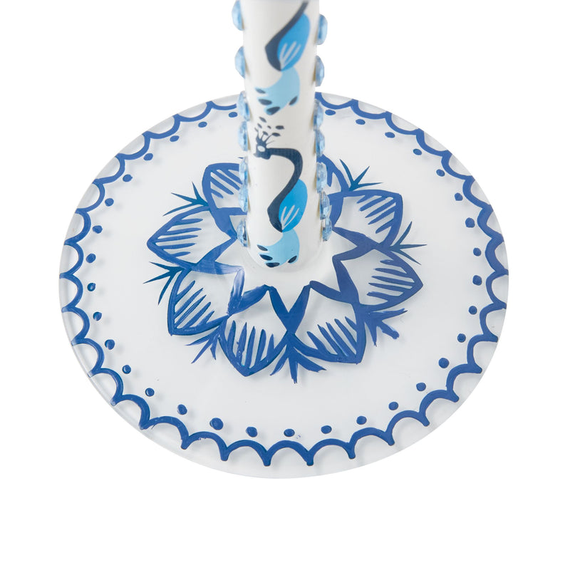 Verre à vin Ménagerie Bleue - Lolita