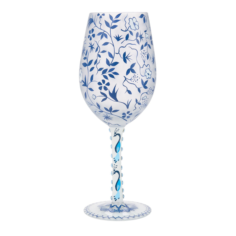 Verre à vin Ménagerie Bleue - Lolita