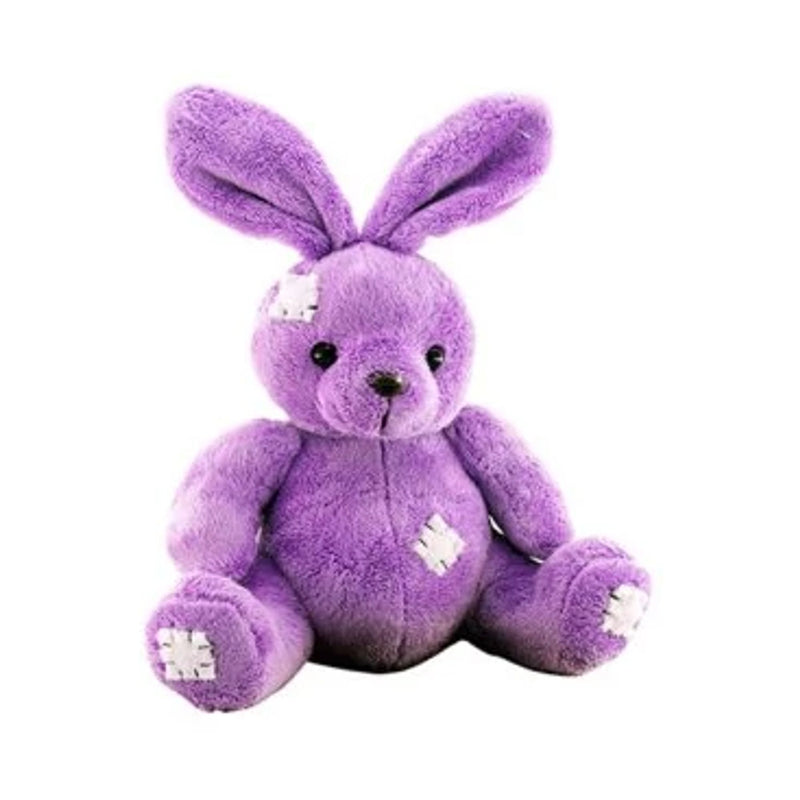 Peluche Lapin Patchs Lavande (Petit Modèle) - Kalidou