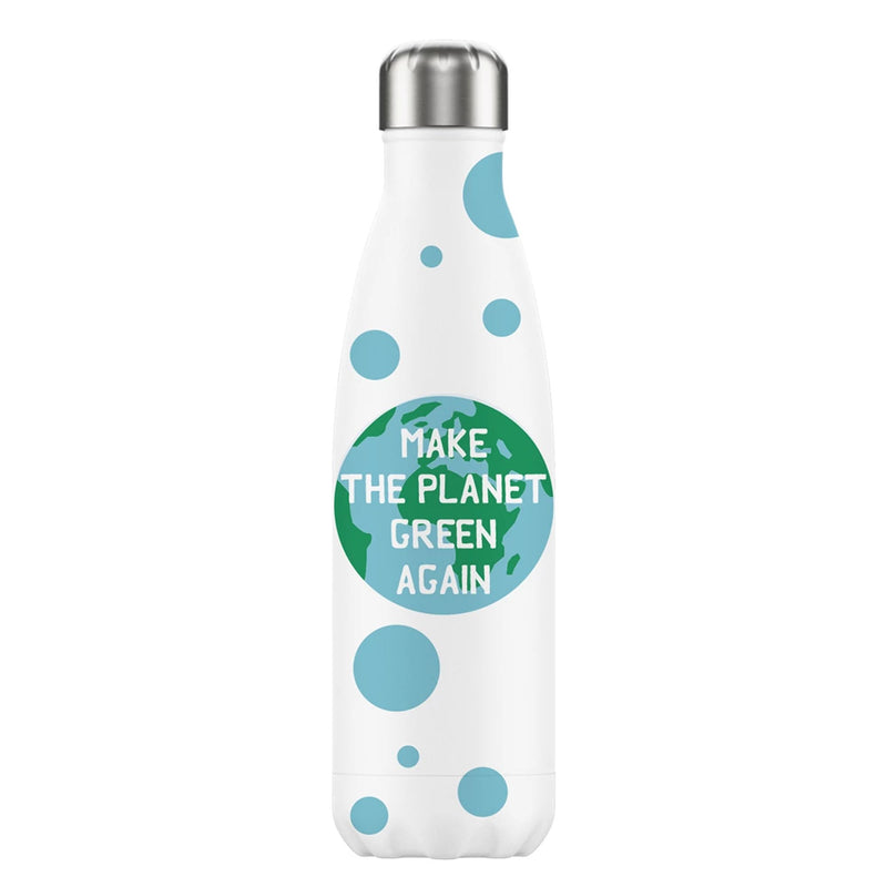 Bouteille Isotherme Make The Planet Green Again - Petits Messages