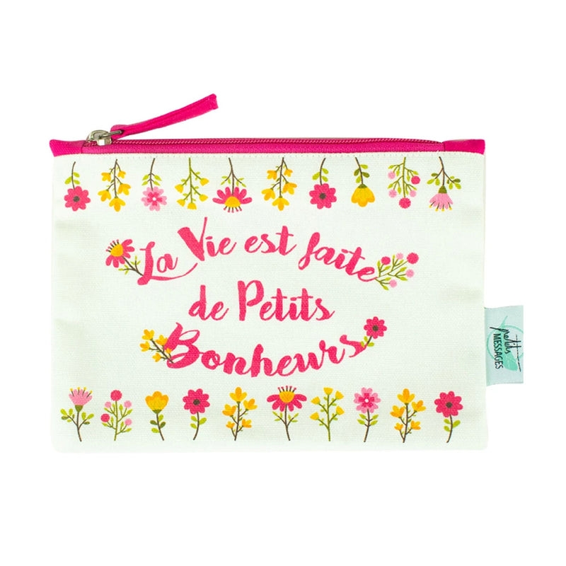 Pochette Coton Petits Bonheurs - Petits Messages